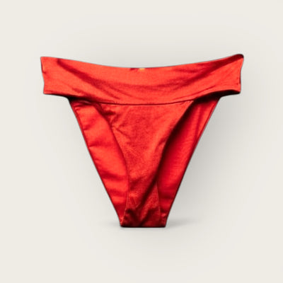 Spring Lake High Waist Bottom - Poppy
